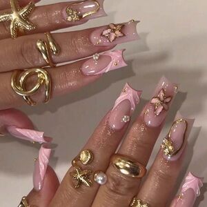 24pc Press On Nail Set from the Nail Bar 💅